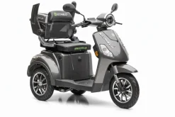 ECONELO Seniorenmobil P1000, Lithium-Akku, 25 km/h, 1000 Watt, Grau New