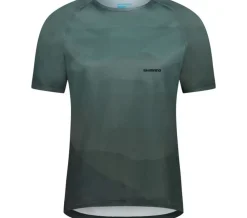 SENTIERO Short Sleeve Jersey, Aurora Green ^ Shimano Clearance
