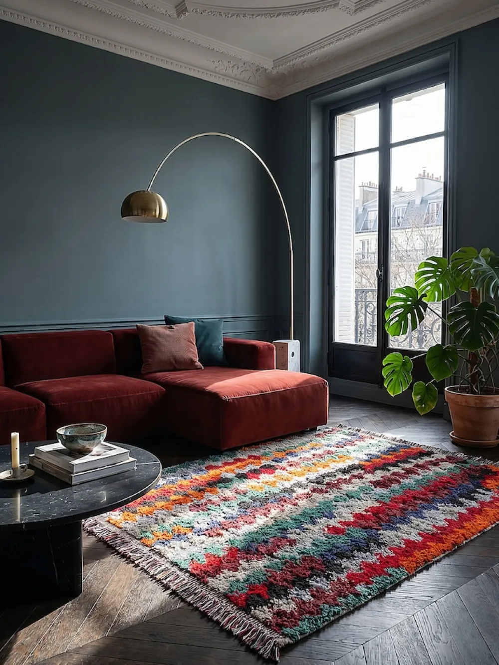Shaggy-Teppich Berber Bunt 200 x 300 cm - TAFRAUT | ^ KADIMA DESIGN Hot