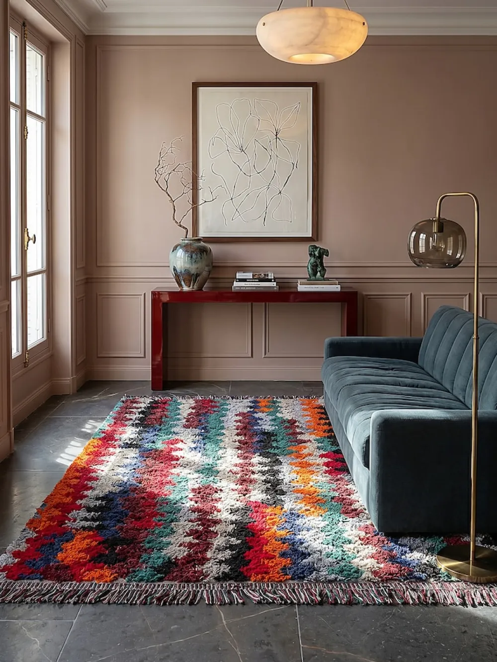 Shaggy-Teppich Berber Bunt 200 x 300 cm - TAFRAUT | ^ KADIMA DESIGN Hot
