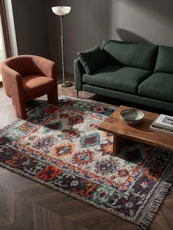 Shaggy-Teppich Erdtöne Bunt 133 x 190 cm - TAFRAUT | ^ KADIMA DESIGN Clearance