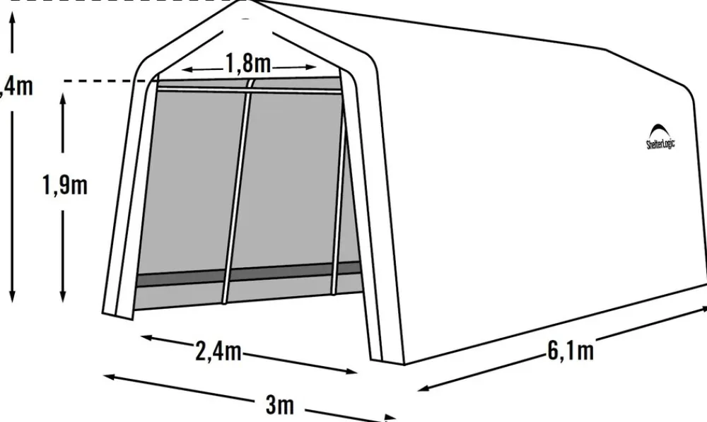 Shelter Logic ShelterLogic® Garage-in-a-box, 18,3m²