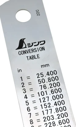 Shinwa 76752 Edelstahllineal 30 cm – mit Anschlag ^ Famex Discount