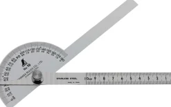 Shinwa 62490 Gradmesser No.19, Winkelmesser 90°, 10cm ^ Famex Hot