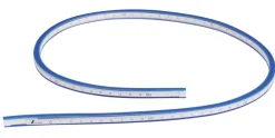Famex Shinwa 74853 Kurven-Lineal mit Skala, flexibel, 80 cm New