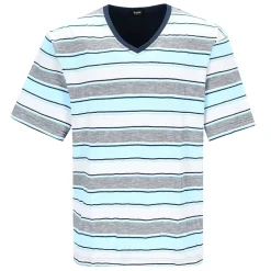 hajo Shorty Preiu Cotton Herren Pyjaa Blau New