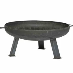 Feuerschale XXL Ø 100 cm langlebiges Produkt, Stahl unbehand ^ Siena Garden New
