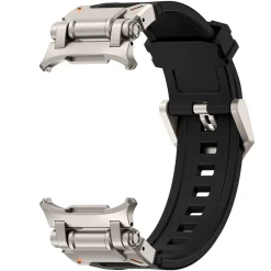 Wigento Silikon Titanlegierung für Samsung Galaxy Watch Ultra 47mm Schwarz Online