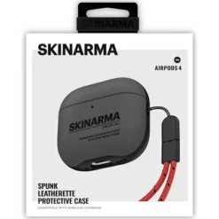 Apple Etui Spunk AirPods 4 Schutzhülle Case Cover Hülle Grün ^ Skinarma Online