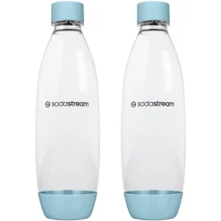 Duo Twinpack Fuse 1l DWS hellblau ^ Sodastream