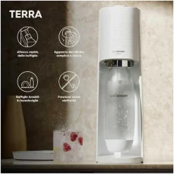 Sodastream Terra Vorteilspack weiß EU New