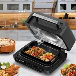MULTIFUNKTIONS-HEISSLUFTFRITTEUSEN-GRILL FÜR DEN INNENBEREICH ^ SOGO Sale