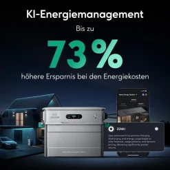 ® 2000W Balkonkraftwerk mit Speicher,Zendure SolarFlow 800 PRO2 +AB2000L- Ohne Halterung ^ SolarMars New