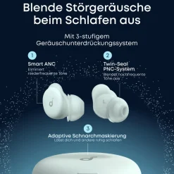 Soundcore In-Ear Kopfhörer Sleep A30 White Sale