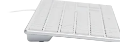 Speedlink RIVA Slim Metal Scissor Keyboard, white - DE Layout Best