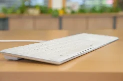 Speedlink RIVA Slim Metal Scissor Keyboard, white - DE Layout Best