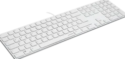 Speedlink RIVA Slim Metal Scissor Keyboard, white - DE Layout Best
