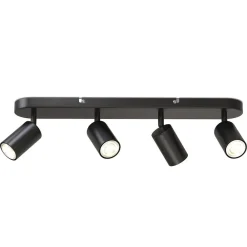 B.K.Licht Spotleuchte, schwarz, 4xGU10/max. 5W exkl. Discount