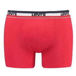 Levi's PRTWR OGO BOXER BRIEF ORG CO 6P ECO Herren Boxerhort Blau/Rot/Grau Hot