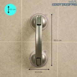 ® Haltegriff für Dusche oder Badewanne - Sauggriff Handy Grasp Pro ^ Starlyf Best