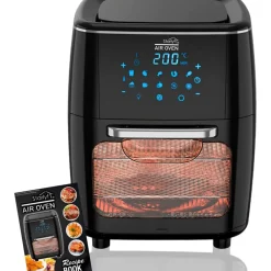 ® Heißluftfritteuse XL mit Drehspieß - Backofen & Fritteuse Air Oven 3in1 ^ Starlyf Outlet