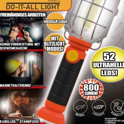 ® LED Taschenlampe - Akku KFZ Handlampe mit Magnet Do it all light ^ Starlyf Online