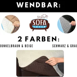 ® Sesselschoner, wasserabweisend, wendbar Sofa Cover ^ Starlyf Online