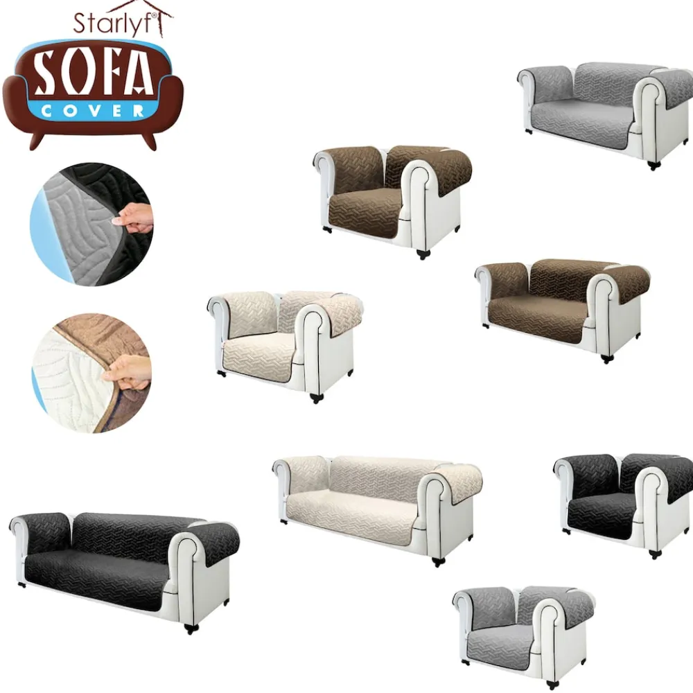® Sesselschoner, wasserabweisend, wendbar Sofa Cover ^ Starlyf Online