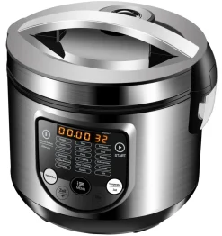 digitaler Multikocher 5L Edelstahl 900W inkl. Rezeptbuch ^ Steinborg Discount