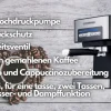 Espressomaschine 15 Bar Edelstahl Dampfausstoßregler 850W ^ Steinborg Best