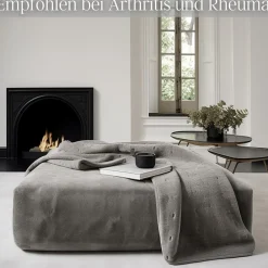 Heizdecke mit Timer 150x80cm 6 Temperaturstufen 100W ^ Steinborg Discount