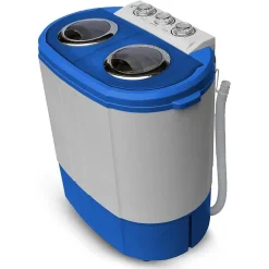 Mini-Waschmaschine Camping 3kg Schleuderfunktion 2 Kammern ^ Steinborg Sale