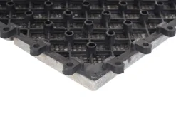 MCW Steinfliese -K70, Bodenfliese Steckfliese Balkon/Terrasse Naturstein, 11x je 30x30cm = 1m² ~ dunkelgrau Best