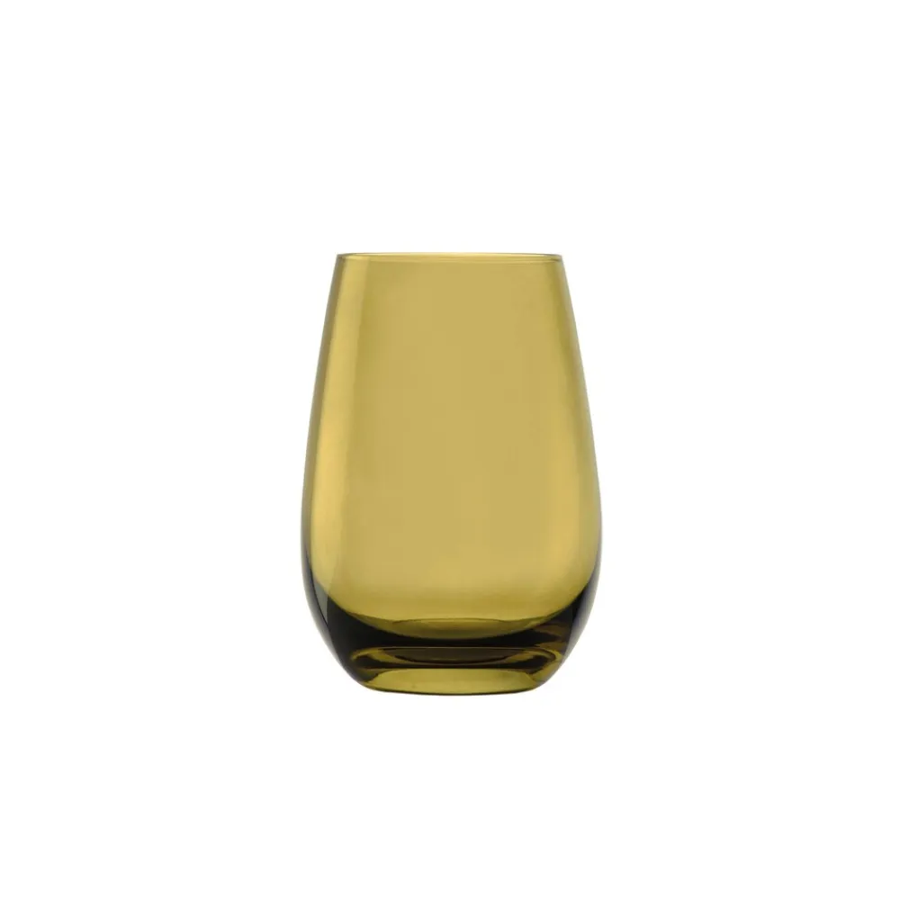 Stölzle Lausitz Becher Elements 465 ml 6er Set Weiß-Gold Discount