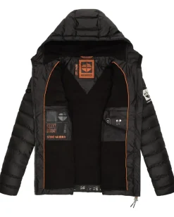 Herren Winterjacke Wasserdichte Gesteppte Winter Regenjacke Zaharoo ^ STONE HARBOUR New