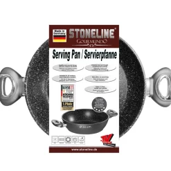 ® Gourmundo Servierpfanne 24 cm, Made in Germany ^ stoneline Best