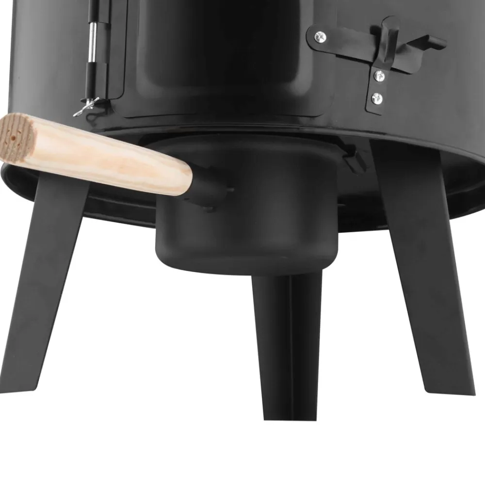 5in1 Gulaschkanone / Gulaschkessel 19 Liter in Schwarz ^ Strattore Clearance