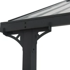 Stahl Carport EIGER - 367cm x 610cm, grau ^ Sunjoy Sale