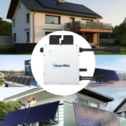 SUNNIVA ® 920W Balkonkraftwerk BIFAZIAL FULLBLACK komplett Steckdose HOYMILES 2x 400 Watt Wechselrichter, PV Solaranlage Komplettset, 2x 460W N-Type Glas-Glas Bifacial Solarmodule, 2x 5m Kabel Sale