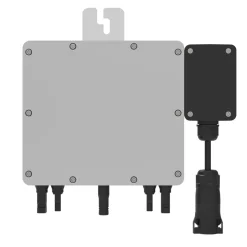 ® 1000W Balkonkraftwerk BIFAZIAL FULLBLACK komplett Steckdose DEYE 800W Wechselrichter, PV Solaranlage, 2x 500W Glas Solarmodule, inkl. 5m Kabel, Bluetooth WIFI, Komplettset ^ SUNNIVA