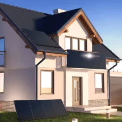 SUNNIVA ® 3000W Balkonkraftwerk Deye mit 6,72 kWh Speicher MARSTEK B2500-D, BIFAZIAL FULLBLACK komplett Steckdose, PV Solaranlage Komplettset mit Solarspeicher, 6x 500W N-Type Glas Bifacial Module Discount