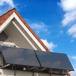 ® 2000W Balkonkraftwerk mit 2,56 kWh Speicher MARSTEK Venus D, BIFAZIAL FULLBLACK komplett Steckdose, PV Solaranlage Komplettset mit Solarspeicher, 4x 500W N-Type Glas Bifacial Module ^ SUNNIVA Outlet