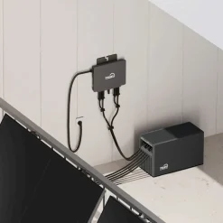 ® 1000W Balkonkraftwerk mit 2,01 kWh Speicher TSUN SOLARCAN TSOL-DCU2000Lite, BIFAZIAL FULLBLACK komplett Steckdose, PV Solaranlage Komplettset mit Solarspeicher, 2x 500W Glas-Bifacial ^ SUNNIVA Online