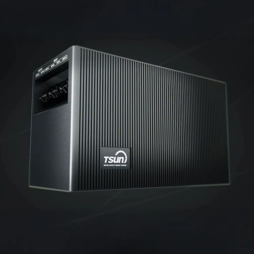® 1000W Balkonkraftwerk mit 2,01 kWh Speicher TSUN SOLARCAN TSOL-DCU2000Lite, BIFAZIAL FULLBLACK komplett Steckdose, PV Solaranlage Komplettset mit Solarspeicher, 2x 500W Glas-Bifacial ^ SUNNIVA Online