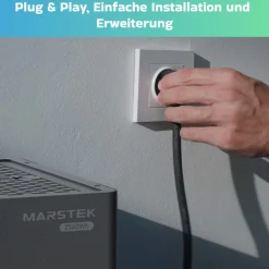 ® 1840W Balkonkraftwerk mit 5,12 kWh Speicher MARSTEK Jupiter C + Plus, BIFAZIAL FULLBLACK komplett Steckdose, PV Solaranlage Komplettset mit Solarspeicher, 4x 460W N-Type Glas-Glas Bifacial PV ^ SUNNIVA Discount