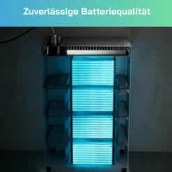 ® 1000W Balkonkraftwerk mit 2,56 kWh Speicher MARSTEK Jupiter C + Plus, BIFAZIAL FULLBLACK komplett Steckdose, PV Solaranlage Komplettset mit Solarspeicher, 2x 500W N-Type Glas Bifacial PV ^ SUNNIVA Clearance