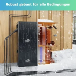 SUNNIVA ® 2000W Balkonkraftwerk mit 4,02 kWh Speicher TSUN SOLARCAN TSOL-DCU2000Lite, BIFAZIAL FULLBLACK komplett Steckdose, PV Solaranlage Komplettset mit Solarspeicher, 4x 500W Glas-Bifacial Discount