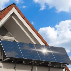 SUNNIVA ® 2000W Balkonkraftwerk mit 2,01 kWh Speicher TSUN SOLARCAN  TSOL-DCU2000Lite, BIFAZIAL FULLBLACK komplett Steckdose, PV Solaranlage Komplettset mit Solarspeicher, 4x 500W Glas-Bifacial Discount