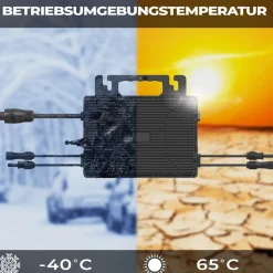 ® 1700W Balkonkraftwerk 800W komplett Steckdose - Astro-Energy 800W Micro Wechselrichter - PV Solaranlage Komplettset, 4x 425W (1700W) Solarmodule, inkl.5m Kabel, Y-Verteiler, Bluetooth, WIFI ^ SUNNIVA Sale