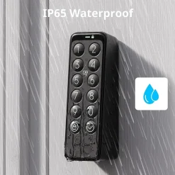 Switchbot Keypad Touch, Smartes Codeschloss für Lock Pro, mit Fingerabdrucksensor und Appsteuerung, Schwarz New